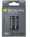 Ładowarki i akumulatory - GP Batteries 2 x akumulatorki AA R6 ReCyko Pro Ni-MH 2000mAh 210AAHCB-5EB2 - miniaturka - grafika 1