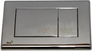 Alcaplast Przycisk spłukujący Wc chrom M271 Delfin - Przyciski spłukujące - miniaturka - grafika 2