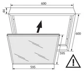 Lampy pozostałe - Eko-Light RAMKA 600X600 DO PANELU LED EKP6196 - miniaturka - grafika 1