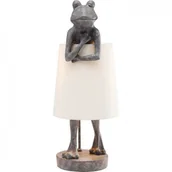 Lampy stojące - KARE Lampa stołowa Animal Frog Grey 61600 - miniaturka - grafika 1