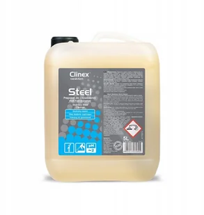 Clinex Steel Do Czyszczenia Stali Nierdzewnej - 5L - Środki do kuchni i łazienki - miniaturka - grafika 3
