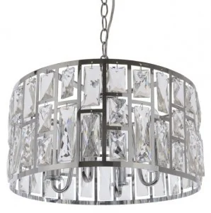 CosmoLight Lampa wisząca MOSCOW II P04858CH P04858CH - Lampy sufitowe - miniaturka - grafika 2