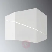 Lampy ścienne - Trio Leuchten Nowoczesny kinkiet LED Zorro, matowa biel, 18 cm - miniaturka - grafika 1