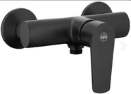 Baterie wannowe i prysznicowe - KFA NARVA BLACK bateria wannowa ścienna 5224-010-81 - miniaturka - grafika 1