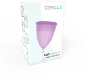 Kubeczki menstruacyjne - STERCUP STERCUP - SILIKONOWY KUBECZEK MENSTRUACYJNY FIOLETOWY S+L D-222867 - miniaturka - grafika 1