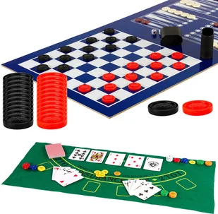 MAKSTOR.pl MULTIGRA 15w1 PIŁKARZYKI CYMBERGAJ BILARD POKER 2006019 (20060198) - Piłkarzyki - miniaturka - grafika 6