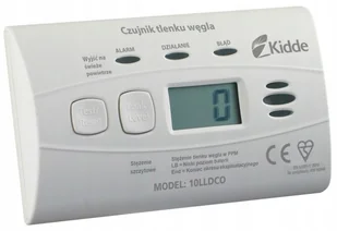 Kidde Czujnik czadu z wbudowaną baterią 10LLDCO - Czujniki czadu, dymu, gazu - miniaturka - grafika 5