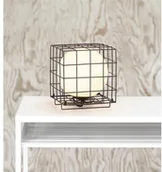 Lampy stojące - Markslojd CAGE 107382 Lampki stołowe 1x40W/E14 ** 15% rabatu z KODEM: LISCIE15 MRK107382 - miniaturka - grafika 1
