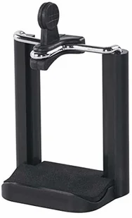 Hama Uchwyt na smartfon do statywu i kija do selfie (gwint statywu 1/4 cala, szerokość 5,5-8,2 cm, uniwersalny adapter do telefonu komórkowego iPhone i telefonów z systemem Android), czarny 00004637 - Uchwyty samochodowe do telefonów - miniaturka - grafika 2