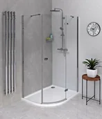 Kabiny prysznicowe - Polysan FORTIS LINE półokrągła kabina prysznicowa 1200x900x2000mm prawa FL5290R 668-248-588 - miniaturka - grafika 1