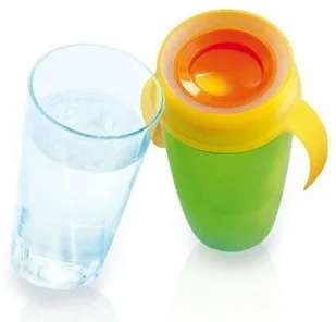 Lovi Kubek Niekapek 360 Retro Z Uchwytami 210 Ml Miętowy - Kubki dla dzieci - miniaturka - grafika 16