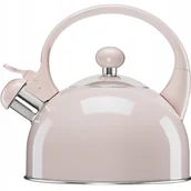 Czajniki na gaz - Galicja Czajnik Molly Indukcja Nierdzewny Różowy - miniaturka - grafika 1