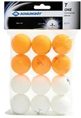 Tenis stołowy - Donic Schildkröt stół do tenisa stołowego-ball T-One Training Pack, biało-pomarańczowy, 40 MM, sztuk 618045 618045 - miniaturka - grafika 1