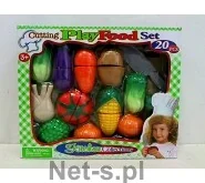 Zabawki AGD - Hipo Warzywa krojone z deską w pud 20szt - miniaturka - grafika 1