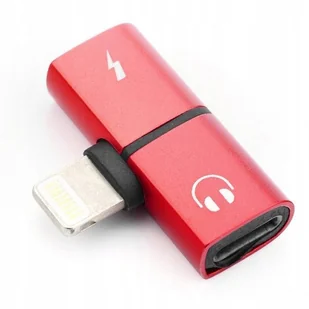 Adapter Lightning - Słuchawki + Ładowanie Iphone - Złącza, przejściówki, adaptery - miniaturka - grafika 11