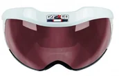 Gogle narciarskie - Casco Szyba SNOWmask 6 do kasków narciarskich SP-6 Visor VAUTRON white shiny - miniaturka - grafika 1