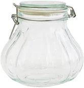 Pozostałe akcesoria do uprawy roślin - Biowin Słój szklany Cebulka z klipsem 1,3 l - miniaturka - grafika 1