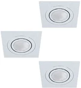 Oprawy, klosze i abażury - Eglo 98637 - ZESTAW 3xLED Oprawa wpuszczana AREITIO 3xGU10/5W/230V - miniaturka - grafika 1