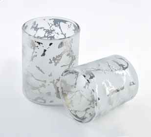 Lumarko Lumarko Świecznik Śr.8,5xh:10cm Odette Silver HTID1001 Mondex - Świeczniki - miniaturka - grafika 3