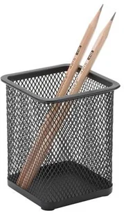 Q-CONNECT POJEMNIK NA DŁUGOPISY OFFICE SET METALOWY KWADRAT CZARNY zakupy dla domu i biura KF15106 - Pudła i kartony archiwizacyjne - miniaturka - grafika 2