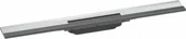Odpływy liniowe - HANSGROHE 56050000 RainDrain Flex Element zewnętrzny odpływu 70 cm z możliwością przycięcia i do montażu przy ścianie chrom - miniaturka - grafika 1