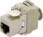 Złącza, przejściówki, adaptery - Moduł keystone RJ-45 STP kat.6a beznarzędziowy - miniaturka - grafika 1