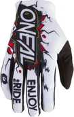 Rękawiczki sportowe męskie - O'Neal O'Neal Matrix Rękawiczki Villain, white XXL | 11 2021 Rękawiczki długie 0391-022 - miniaturka - grafika 1