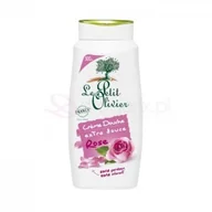 Kosmetyki do kąpieli - Le Petit Olivier Kremowy żel pod prysznic Róża 500ml - miniaturka - grafika 1