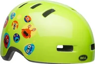 Kaski rowerowe - Bell Kask dziecięcy LIL RIPPER potworowy zielony połysk 48-52 cm 306046-uniw - miniaturka - grafika 1