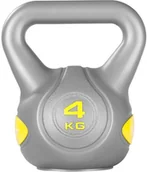Kettlebell - Movit SREBRNA HANTLA KOMPOZYTOWA KULA KETTLEBELL KETLA 4KG 20040545 - miniaturka - grafika 1