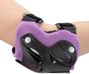 Nils EXTREME H719 FIOLETOWY ROZM. L ZESTAW OCHRANIACZY EXTREME 16-60-141 - Ochraniacze - miniaturka - grafika 4