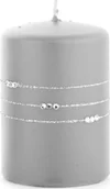 Świece - Art Pol Pol Pl Szary Świeca Kolia Mat Walec Mały 142868 - miniaturka - grafika 1