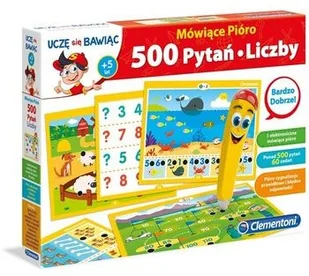 Clementoni Mówiące Pióro 500 Pytań Liczby 60964 - Gry planszowe - miniaturka - grafika 6
