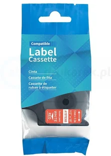 Dymo strefadrukarek.pl Taśma D1 Durable 1978366 12mm x 5.5m czerwona biały nadruk - zamiennik PROMOCJA! D1-D-1978366 - Etykiety do drukarek - miniaturka - grafika 2