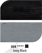 Farby i media malarskie - Daler Rowney FARBA OLEJNA GRADUATE OIL 200 ML IVORY BLACK 034 117200034 - miniaturka - grafika 1