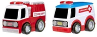 Samochody i pojazdy dla dzieci - Little Tikes Moje Pierwsze Samochody Crazy Fast Cars - RACIN' RESPONDERS 2-PAK - Samochodzik zabawka - Podróż do 15 m - Realistyczny projekt - Pobudza wyobraźnię - Dla dzieci w wieku 2+ 659641 - miniaturka - grafika 1