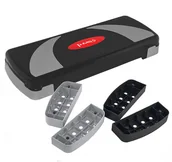 Steppery i stepy - HMS Step do aerobiku AS004 czarny - 27294-uniw - miniaturka - grafika 1