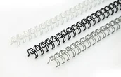 Grzbiety do bindownic - Argo Grzbiety drutowe 11mm 7/16" skok 3:1 grzbiet drutowy Srebrny - miniaturka - grafika 1