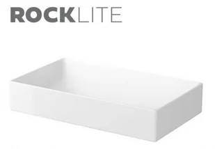 Cersanit Laufen Kartell Umywalka wisząca 46x28x12 cm z otworem na baterię biała H8153350001111 H1090 - Umywalki - miniaturka - grafika 2