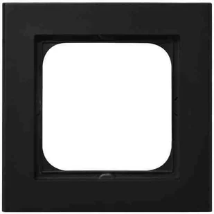 Ospel Ramka 1-krotna - SONATA R-1R/33 , kolor czarny metalik - Klawisze i ramki - miniaturka - grafika 3