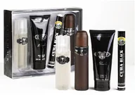 Zestawy perfum męskich - Cuba Original Black Zestaw woda toaletowa spray 100 ml woda toaletowa spray 35 ml żel pod prysznic 200 ml woda po goleniu spray 100 ml - miniaturka - grafika 1