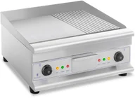 Piece, kotły  i płyty grzejne gastronomiczne - Royal Catering Płyta grillowa - ryflowana - 60 cm - 2 x 3200 W RCG-60GB RCG-60GB - miniaturka - grafika 1