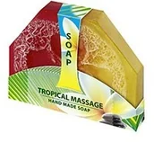 Mydła - BioFresh Mydło naturalne tropical massage z wtopioną naturalną gąbką do masażu 80 g - miniaturka - grafika 1