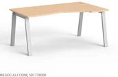 Biurka - WUTEH S.A. Biurko biurowe Avo AV-10 (160x100x73,5cm) 1266 - miniaturka - grafika 1