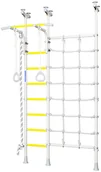 Wyposażenie sportowe i gimnastyczne - MAŁPISZON Drabinka gimnastyczna + słupek Merkury 3 czarny DSKM-3-8.06.G1.490.18-28 - miniaturka - grafika 1