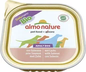 Mokra karma dla psów - Almo Nature Daily Menu BIO Dog Łosoś szalka 9x300g - miniaturka - grafika 1
