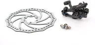 Hamulce rowerowe - Italbike Hamulec tarczowy mechaniczny BX-260 tył z tarczą 160 mm 070059 - miniaturka - grafika 1
