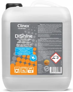 Clinex DiShine Płyn nabłyszczający do zmywarek 10L - Środki do zmywarek - miniaturka - grafika 3