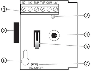 SATEL Czujnik gazu propan-butan DG-1 LPG DG-1 LPG - Czujniki czadu, dymu, gazu - miniaturka - grafika 7