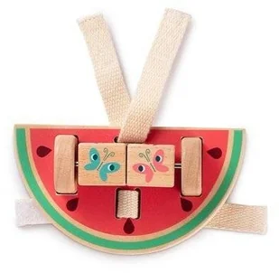 Lilliputiens LILLIPUTIENS Zestaw drewnianych zawieszek aktywizujących Nosorożec Marius 9 m+ solution-bc-7767-0 - Gryzaki dla dzieci - miniaturka - grafika 8